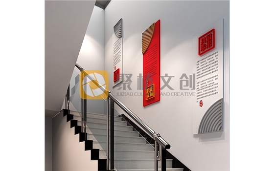 校园楼梯文化设计