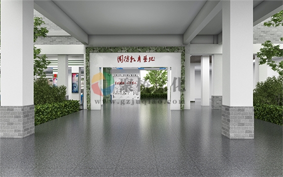 国防教育基地展厅设计