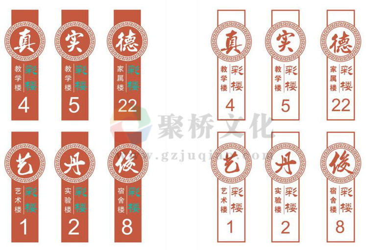 楼牌设计