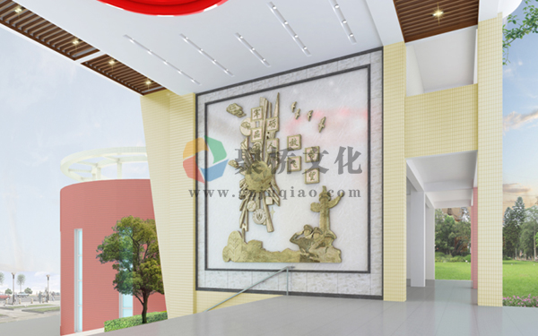 校园文化建设,校园文化墙设计