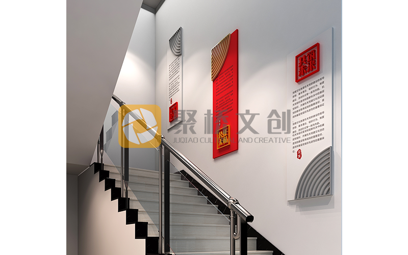 校园楼梯文化设计