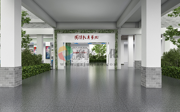 国防教育基地展厅设计